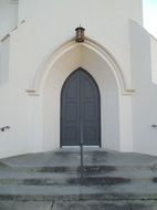 entrance to the spanish monastery