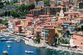 coast of villefranche-sur-mer