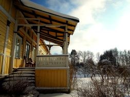 finnish house in north karelia