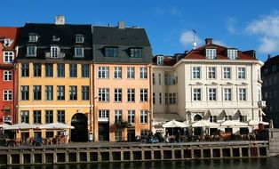 embankment near a canal in denmark