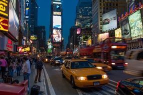 time square New York City trip