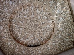 wall painting in the mosque of sheikh Zayd