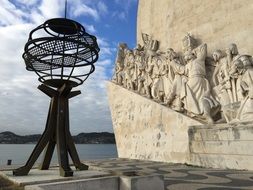 monument to sailors in lisbon