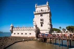 belÃ©m tower, 16th-century fortification at water, portugal, Lisbon