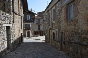 street for a walk in the old town