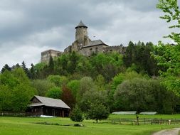 stara lubovna castle in slovakia