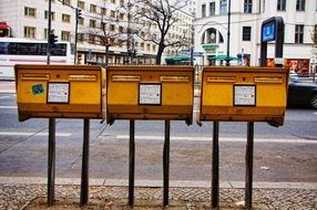mailboxes on Berlin street