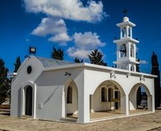 white monument building in Cyprus