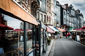 Honfleur coast france