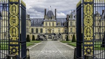 French Castle of Fontainebleau