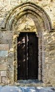 door to the Cathedral,Cyprus