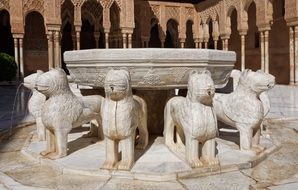 antique Lion Fountain