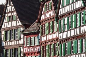 Picture of middle Aged houses