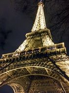 Paris landmark Eiffel