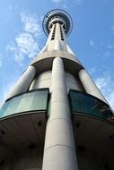 sky tower north island new zealand