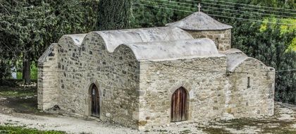 Church in Ayios efstathios, Cyprus