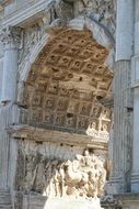 old arch titus in rome