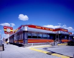 cafe building in Philadelphia in United States