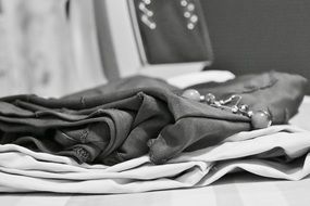 fashion clothing iron flatten