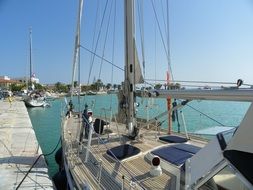 fishing boat in the city of Zakhyntos