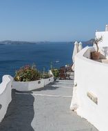 Santorini Oia Greece Walkway europe