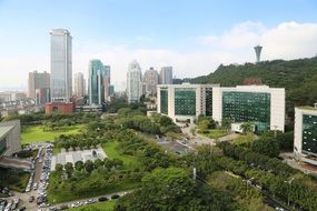 Xiamen cityscape, China