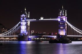 Tower Bridge by night