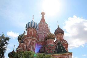 Moscow Russia saint basil's cathedral