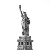 Historic freedom statue