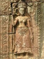 unesco protected Buddha monument in Cambodia