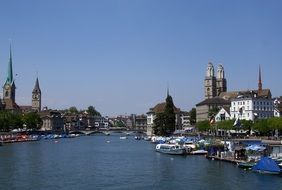 the centre of Switzerland city