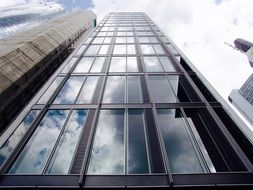 Frankfurt skyscraper mirror