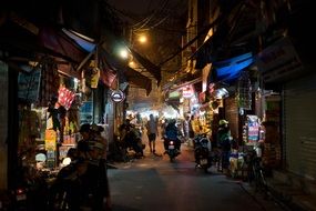 street in Hanoi, Vietnam