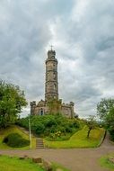 The Nelson Monument architecture Edinburgh