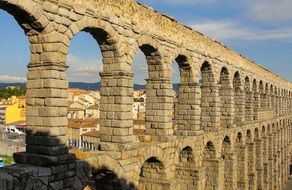 old historical monument in Segovia