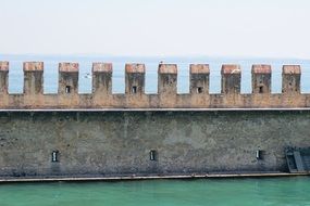 knight's castle middle ages Sirmione