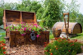 landscape design flowers
