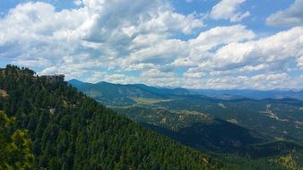 delightful Mountain panorama