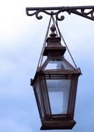 street lamp in the house