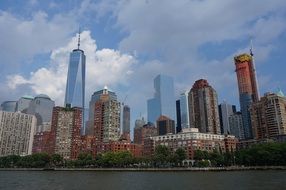 harbor with boats in new york