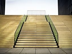 staircase as modern architecture in Dusseldorf