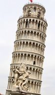 famous pisa tower in Italy