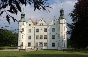 White Castle in Ahrensburg, Northern German