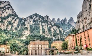 Beautiful Montserrat in Spain