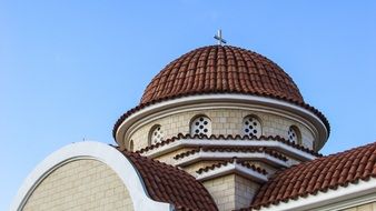 the roof of the Church in Cyprus