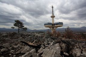 Tower in Podgornitsa, Montenegro