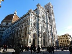 duomo Cathedral as an architectural monument in Florence