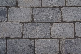 weathered stone built wall