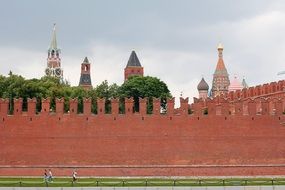 red square wall