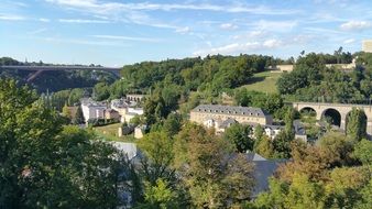 Luxembourg City Bridge